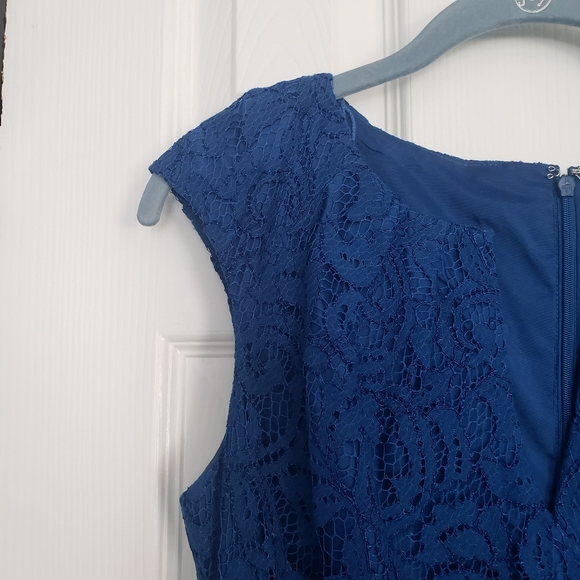 Adrianna Papell Lace Dress - Picture 8 of 11